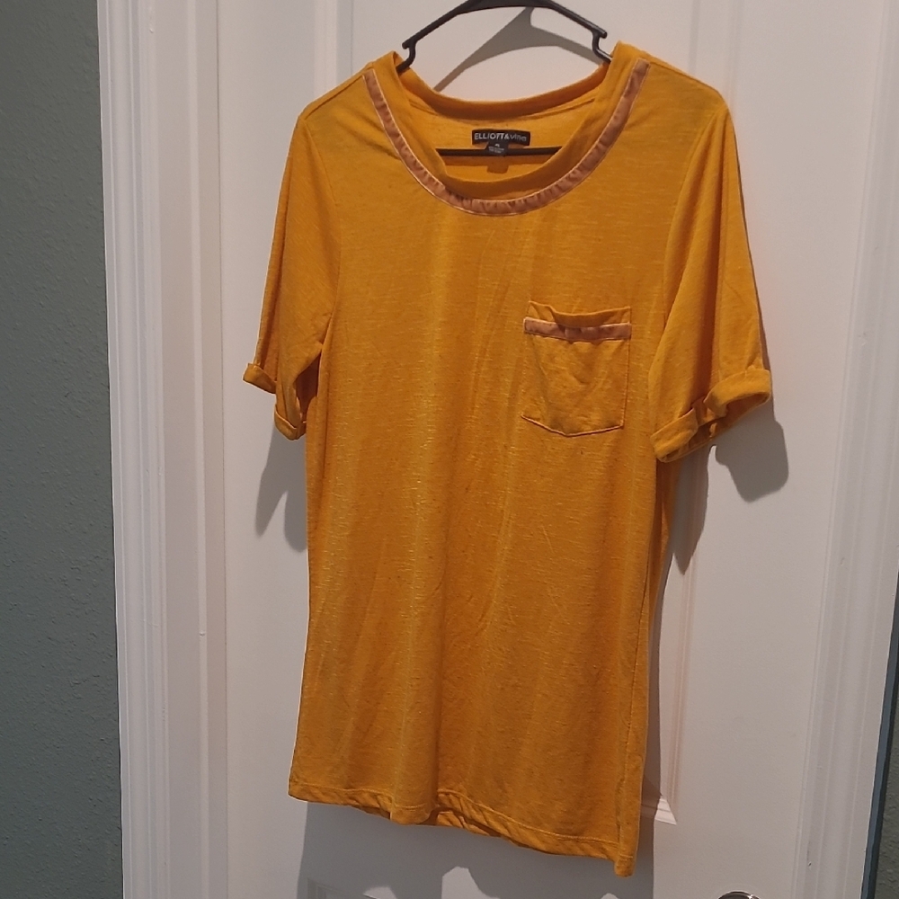 Men's Yellow T-Shirt